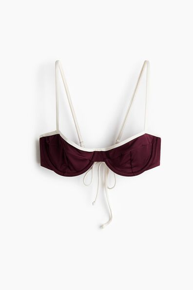 Balconette bikini top