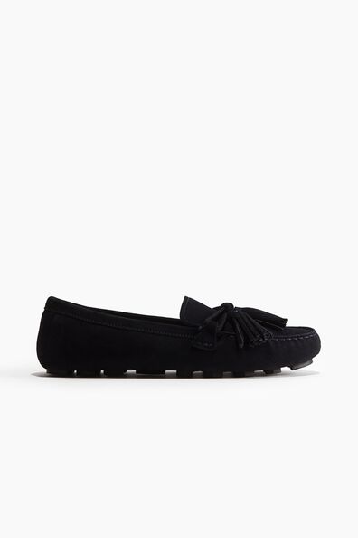 Suede loafers