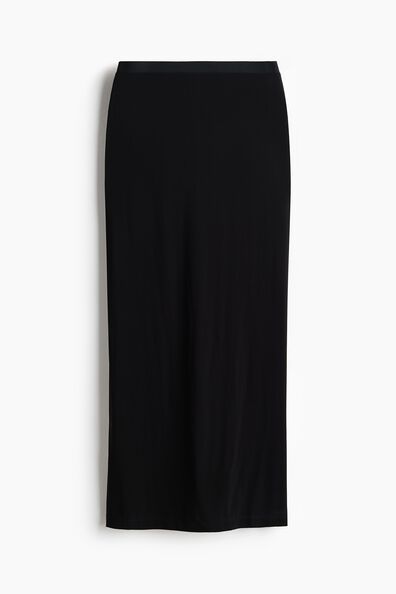 Sheer tube skirt
