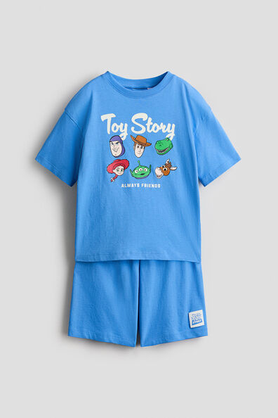 Printed cotton pyjamas