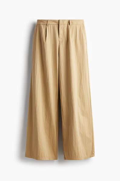 Tailored crêpe trousers