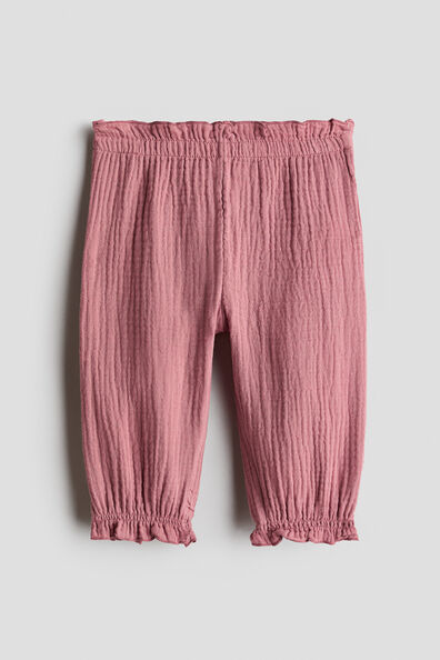 Cotton muslin trousers