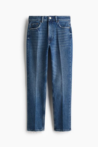 Slim Straight High Ankle Jeans