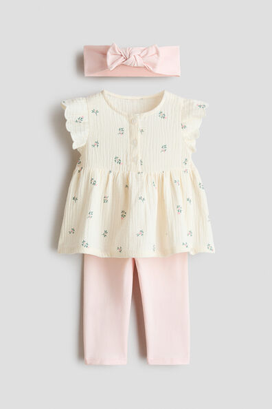3-piece cotton set