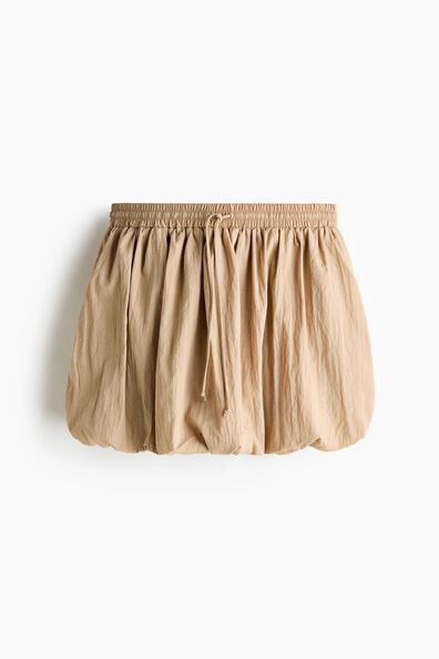 Bubble-hem skirt