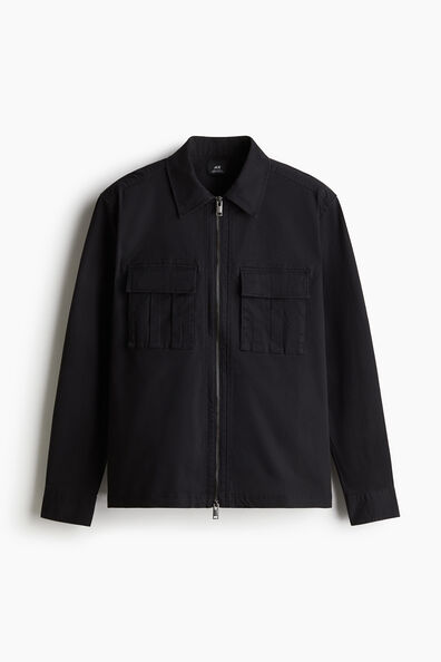 Regular Fit Twill overshirt