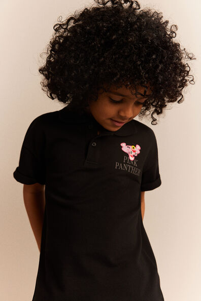 Cotton piqué polo shirt