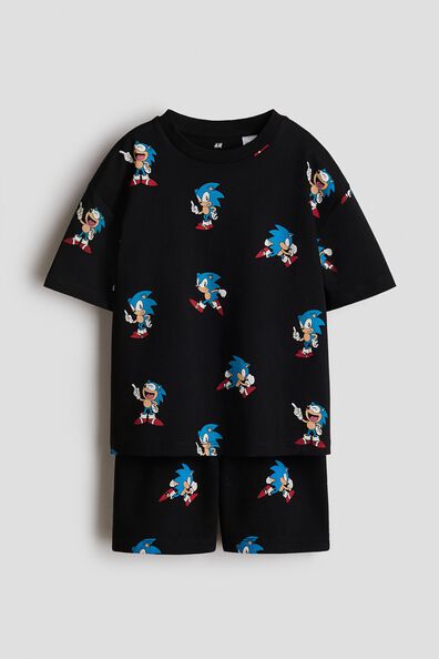2-piece printed jersey set
