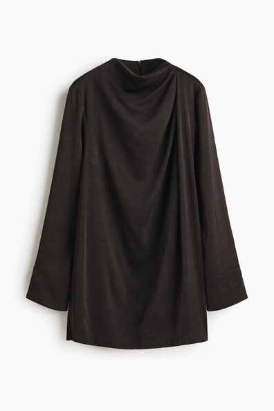 Draped dress
