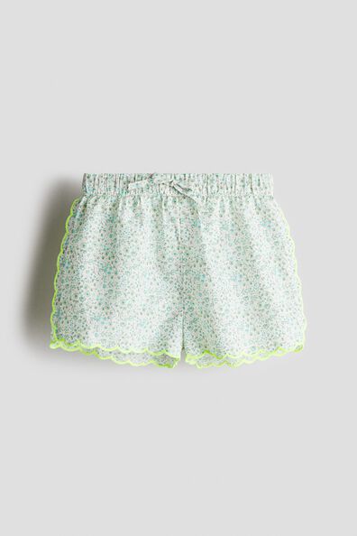 Scalloped shorts