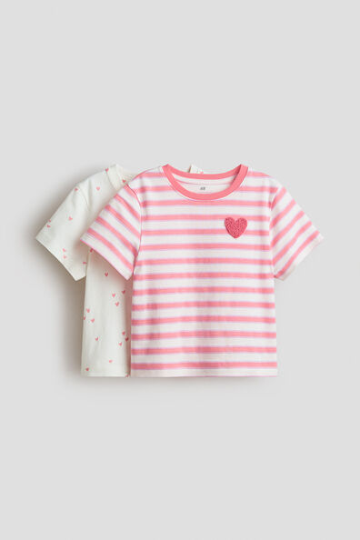 2-pack cotton T-shirts