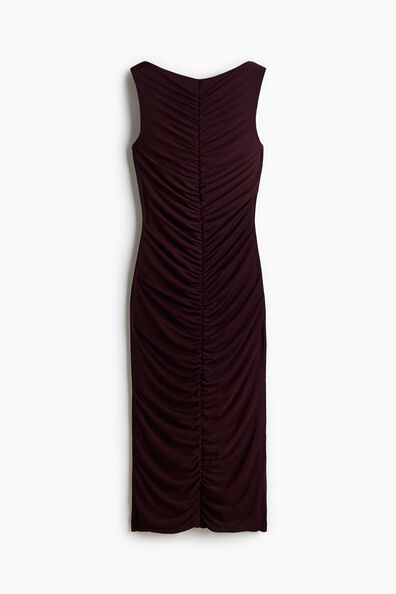 Ruched bodycon dress