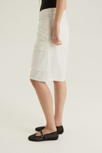 Canvas cargo shorts