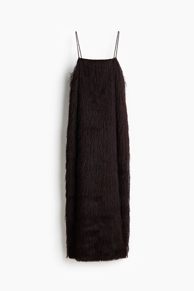 Fringed strappy dress