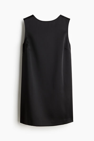 Deep-back dress