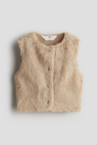 Fluffy waistcoat