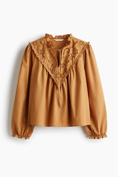 Broderie anglaise blouse