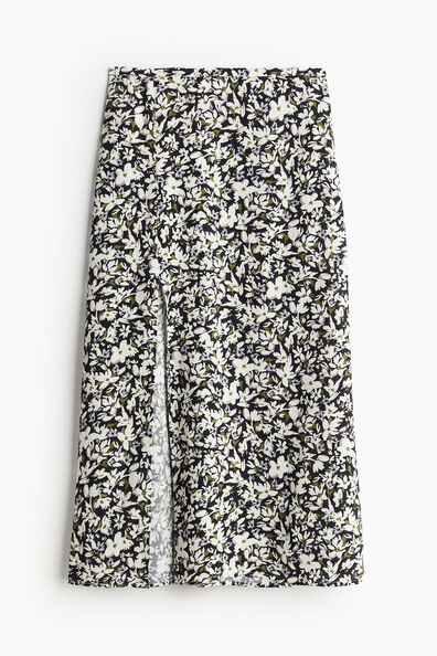 Crêpe skirt