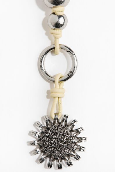 Sunburst bag charm