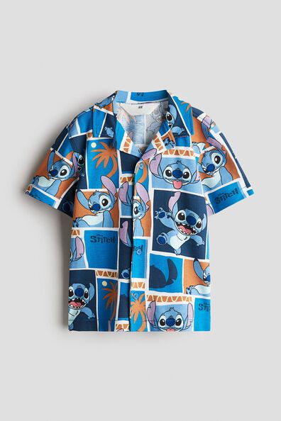 Printed resort shirt