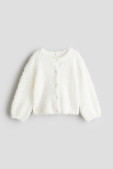 Fluffy cardigan