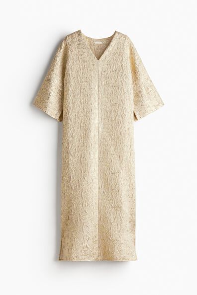 Brocade kaftan dress