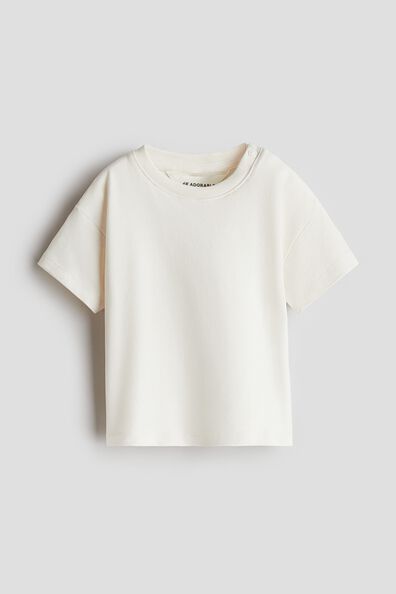 Loose-fit pima cotton T-shirt