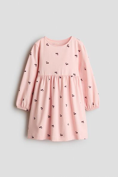 Printed cotton dress
