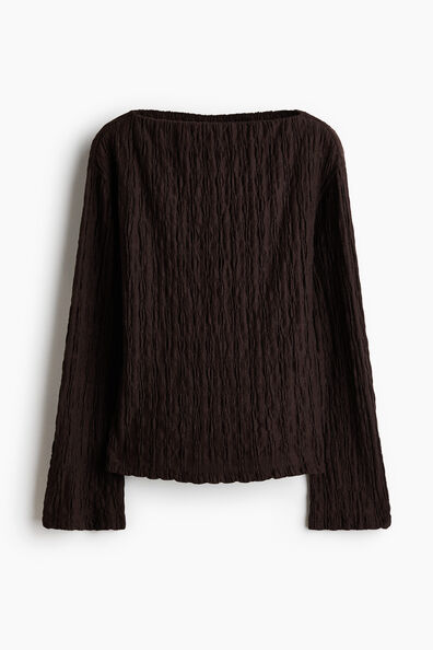 Boat-neck top