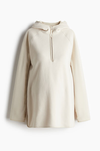 MAMA Before & After Hooded fleece jacket