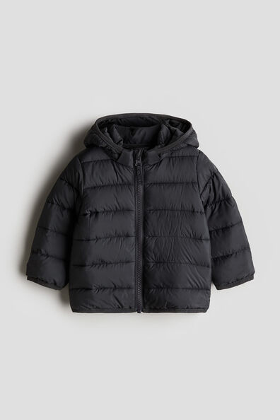 Hooded puffer jacket