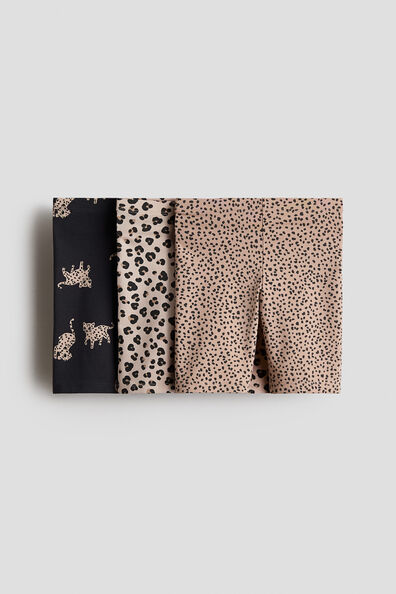 3-pack cotton cycling shorts