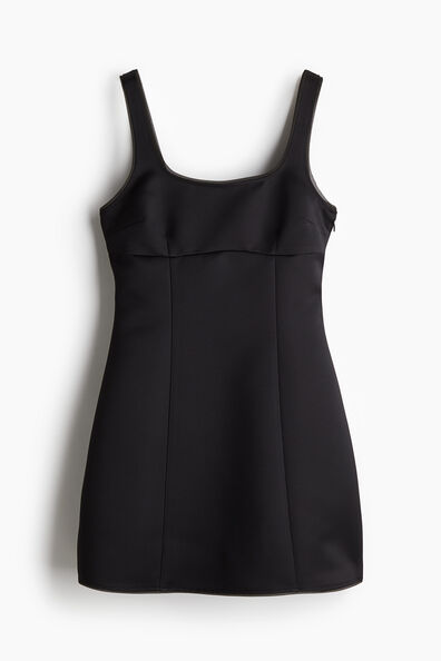 Flared-skirt dress
