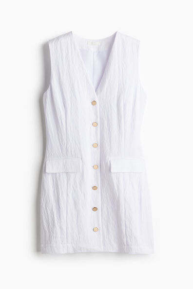 Button-front dress