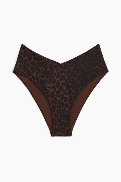High Rise Cheeky Bikini bottoms