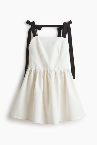 Bow-detail dress