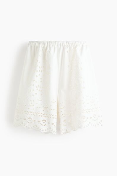 Broderie anglaise shorts