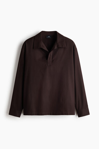 Relaxed Fit Popover shirt
