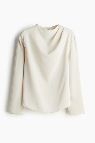 Twill blouse