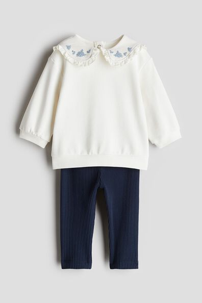 2-piece top and leggings set