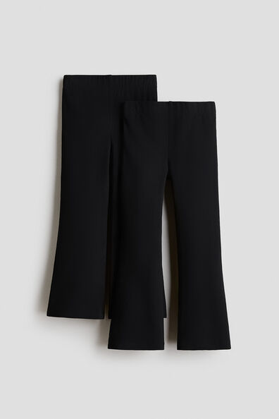 2-pack flared leggings