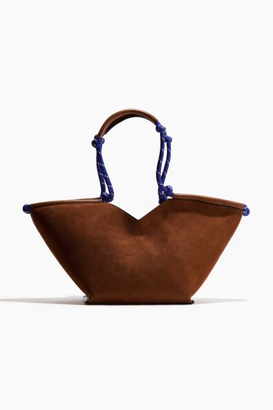 Cord-detail shoulder bag