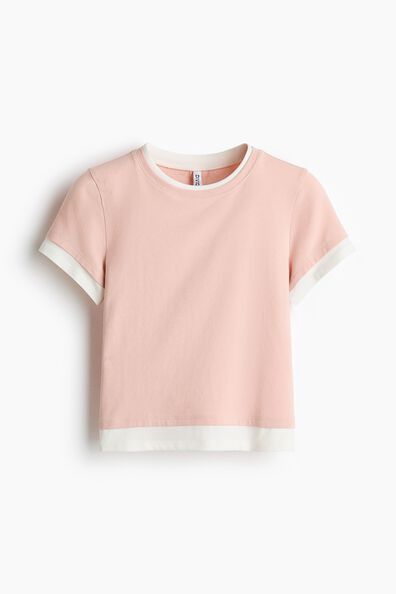 Layered-look T-shirt