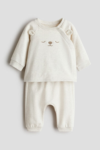 2-piece printed cotton set