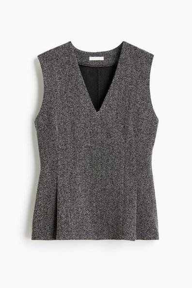 V-neck top