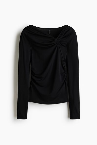 Twist-detail top