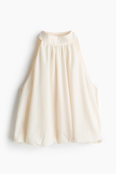 Bubble-hem top