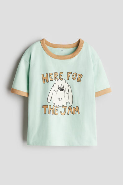 Print-motif T-shirt