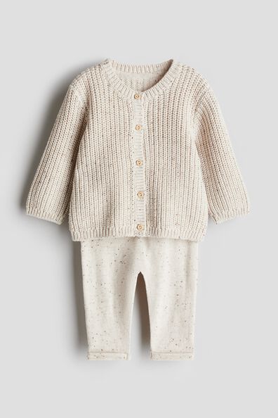 2-piece cotton-knit set