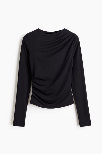 Draped top
